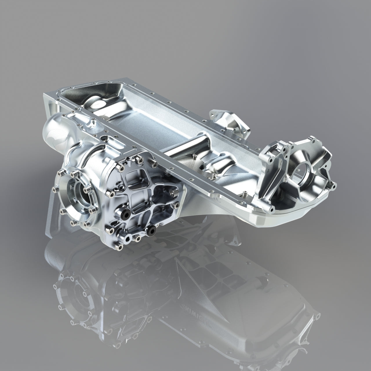 Kiwi CNC Ltd Nissan RB 4WD Billet Dry Sump Pan and Diff Housing