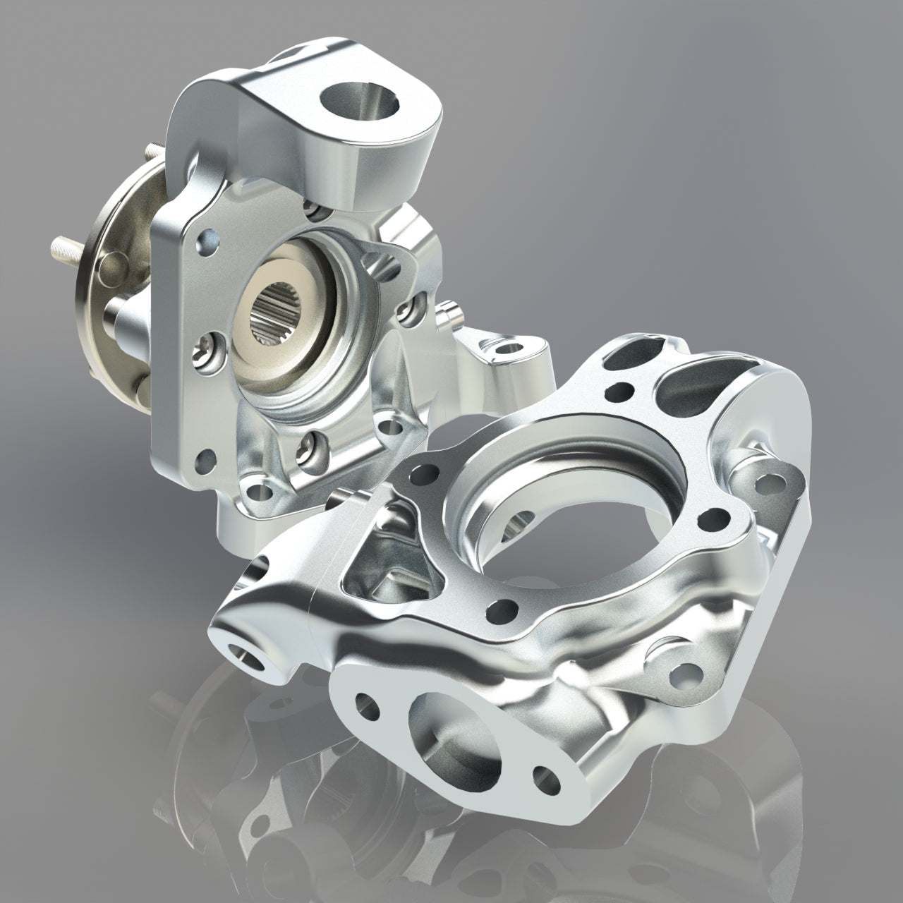 Kiwi CNC Ltd Nissan R32/33/34 GTR Motorsport Uprights