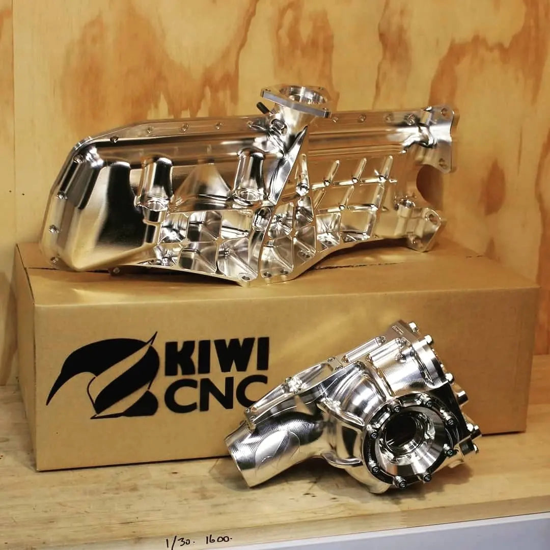 Kiwi CNC Ltd Nissan RB 4WD Billet Dry Sump Pan and Diff Housing