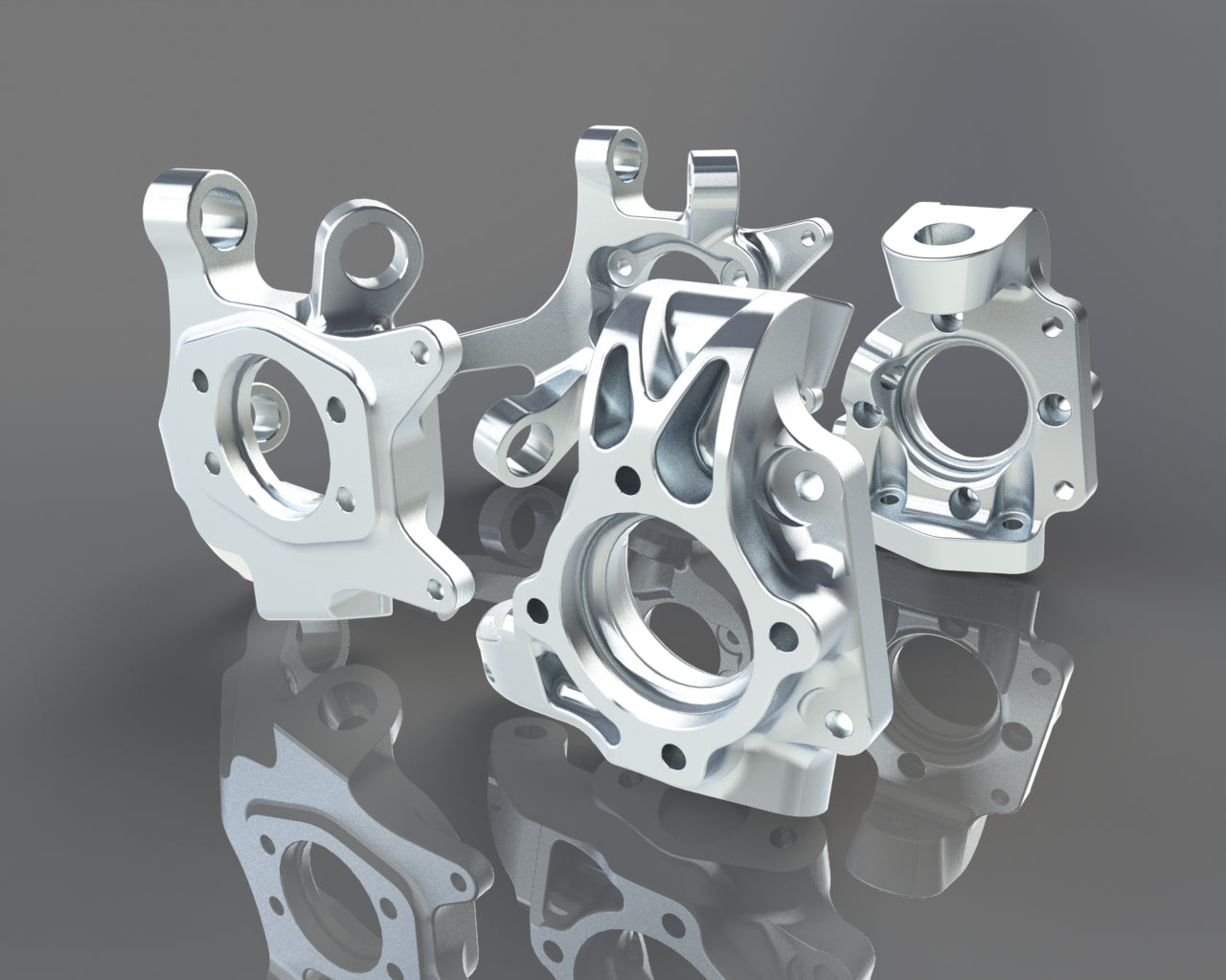 Kiwi CNC Ltd Nissan R32/33/34 GTR Motorsport Uprights